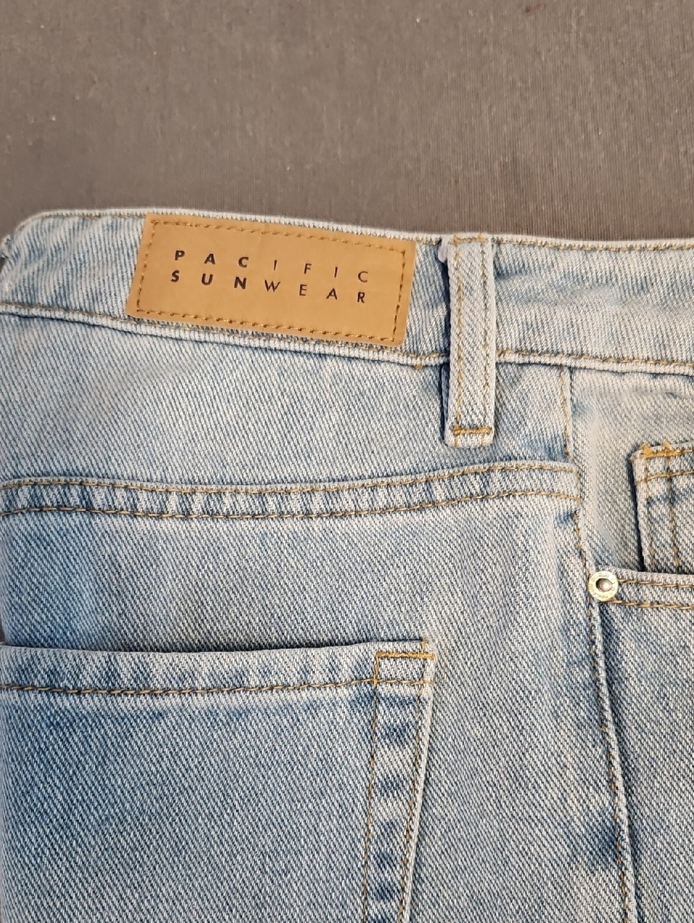 PacSun Pacific Sunwear Light Blue Jeans 90s Boyfriend Size 24 - Picture 6 of 7